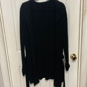 Black Knit Cardigan